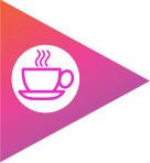 Let's Meet coffee cup icon